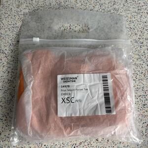 NWT Weissman Showtime Boys Sequin Pocket Tee Ember XSC 4 5 Dance Show New 14978